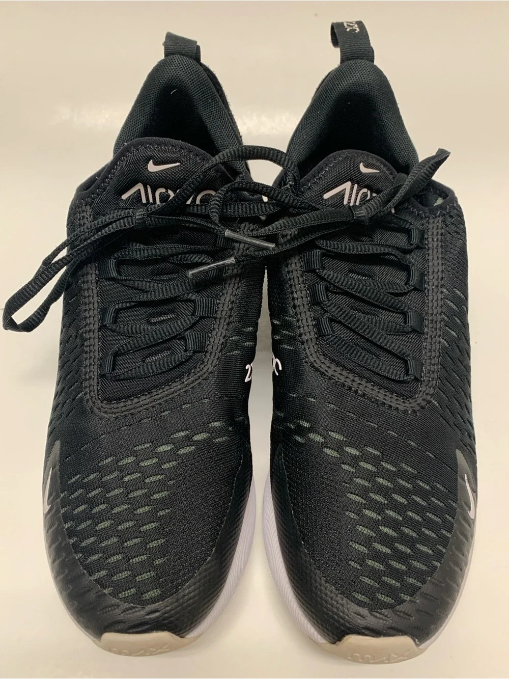 NIKE Air Max 270 Women’s Black White Athletic Lifestyle Shoes AH6789-001 Size 9
